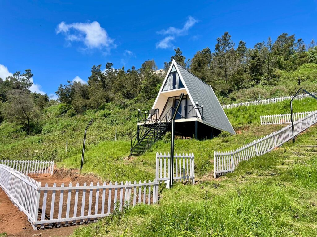 Cozy A-Frame Cabin in Poomparai