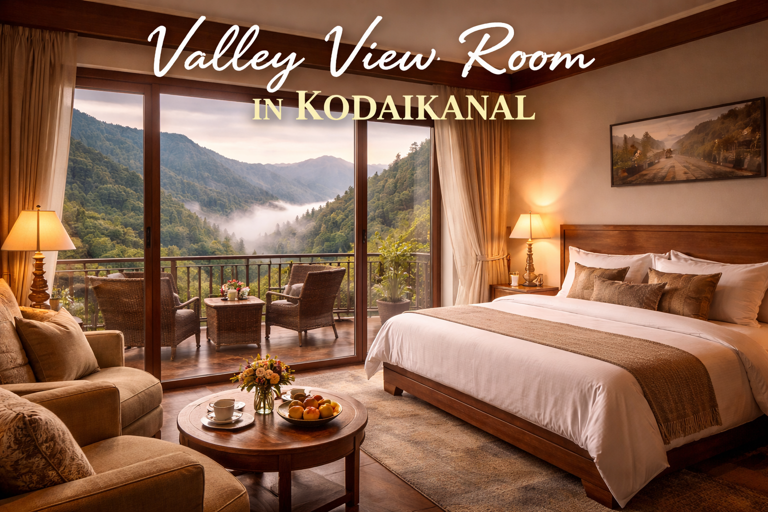 Valley View Room in Kodaikanal